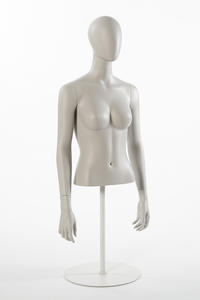 Torso female mannequin with head